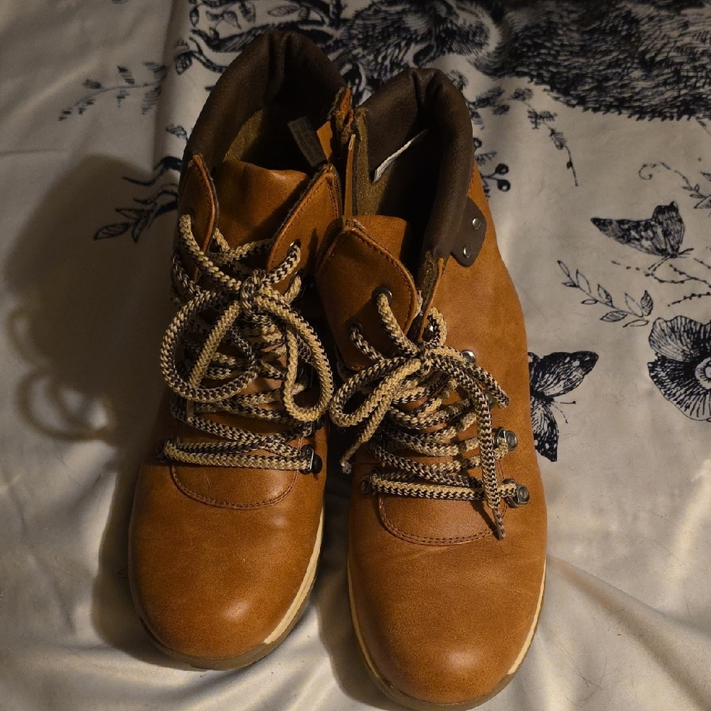 Maurices Brown Ankle Boots